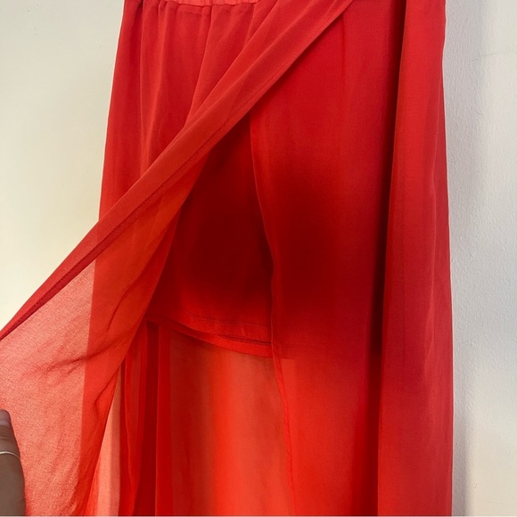 Guess Maxi A-Line Skirt with Slit - Picture 3 of 6